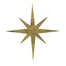 12 in Moravian Star - Gold