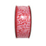1.5 in Mini Hearts Ribbon - Red/Pink