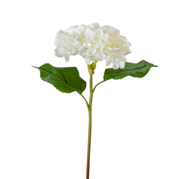 22 in UV Protected Hydrangea - White
