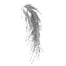 Grass Hanging Spray - Silver
