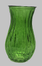 Ribbed Green Vase