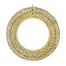29.5 in Holiday LED Wreath - White
