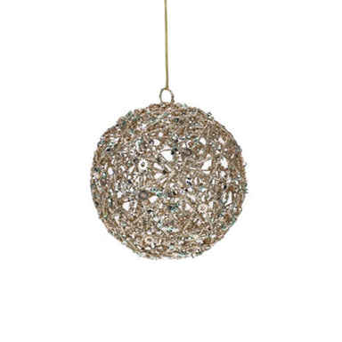 120 Mm Twiggy Ball - Champagne Gold