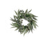 White Wash California Mixed Foliage Wreath - Green