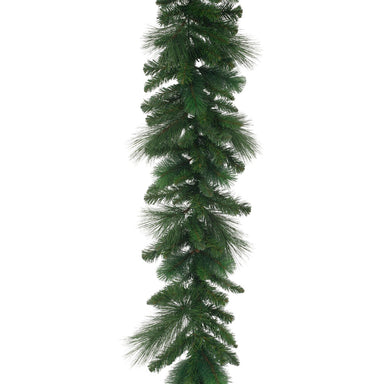 9 Ft Hardneedle Green Canyon Garland - Green