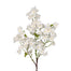 Polyester Cherry Blossom Spray - White