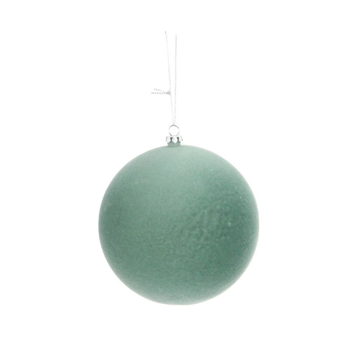 4.75 in Ball Ornament - Frost Green