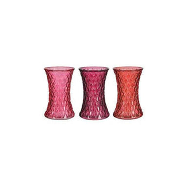7.75" Gathering Vase, Shades of Berry