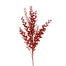 22 in Glitter Boxwood Spray - Red