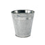 Galvanized Pot 6-1/4"TD X 6-1/2"H X 4-1/8"BD