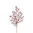 26 in Styro Berry Spray - Red/Burgundy