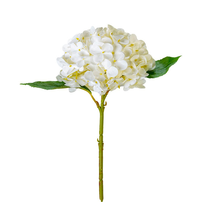 17 in Hydrangea Spray - Cream