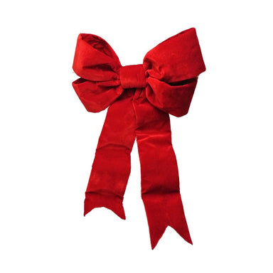 36 in Red Velvet Bow