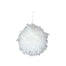 4.5 in Snowball Ornament - White