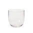 8 in Fat Clear Glass Bowl