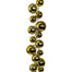 6 Ft Mega Ball Garland - Gold