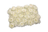 27" x 19" Polyester Rose/Peony/Hydrangea Mat - Cream
