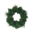 24 in Hardneedle Green Canyon Double Wreath - Green