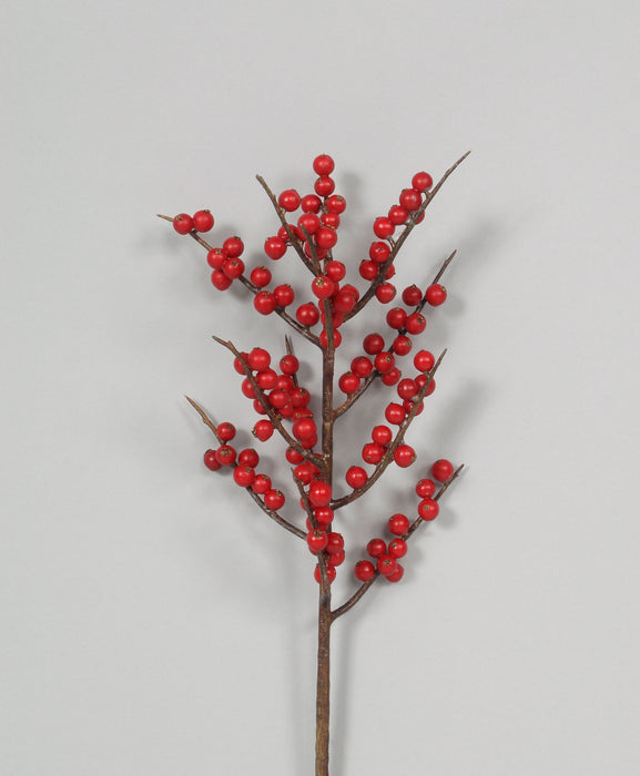 Ilex Berry Spray - Red