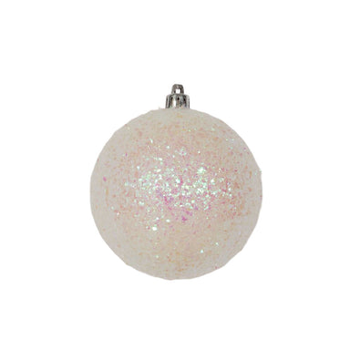 100mm Glittered Ornament