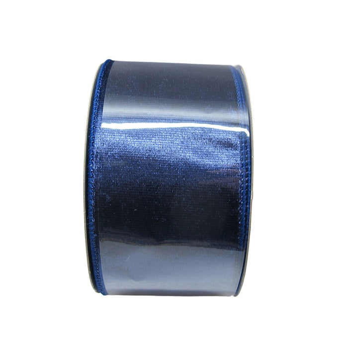 2.5 in Velvet Ribbon - Navy