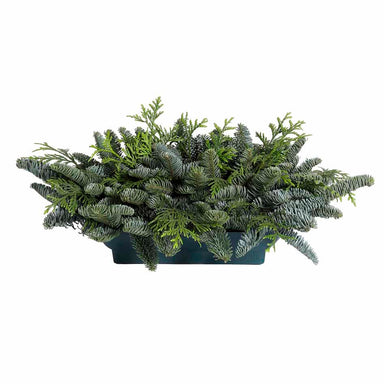 Pregreened Centerpiece with 2 Candleholders