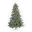 9 ft Iced Aspen Layered Tree w/1100 Staylit Clear Lights
