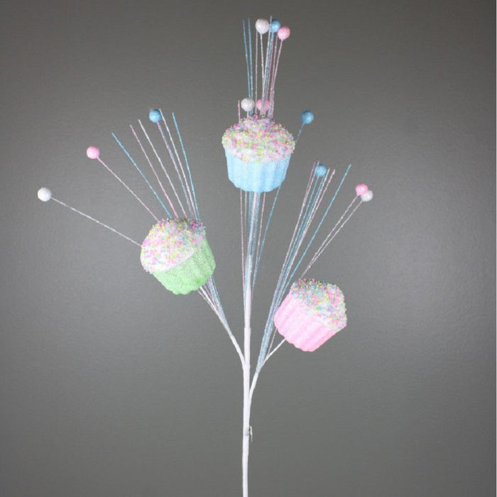 30 in Cupcake Spray - Pink/Mint/Blue