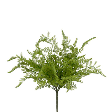 18" Lace Fern Bush - Green