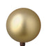 80Mm Plastic Ball On 18" Pick - Matte Gold