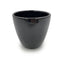 5 1/8" Round Ceramic Pot - Black