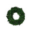 Vinyl Pre-Lit Deluxe Evergreen Double Wreath